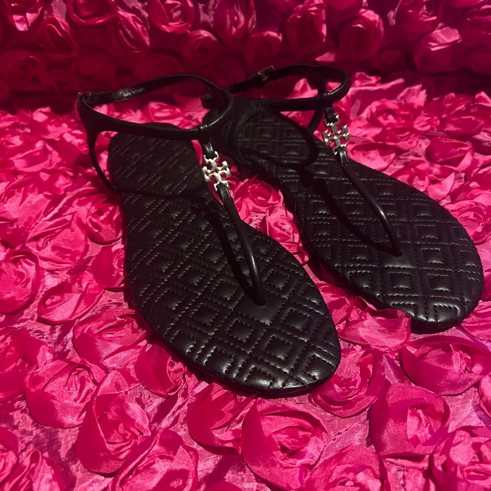 Tory Burch Marion Quilted Sandal